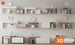Dressing Table Skp Files 